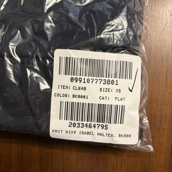 J Crew Mixy Halter Dress XS 0 2 Black NWT CL648 J.Crew Resort Travel Midi - Picture 5 of 5